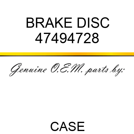 BRAKE DISC 47494728