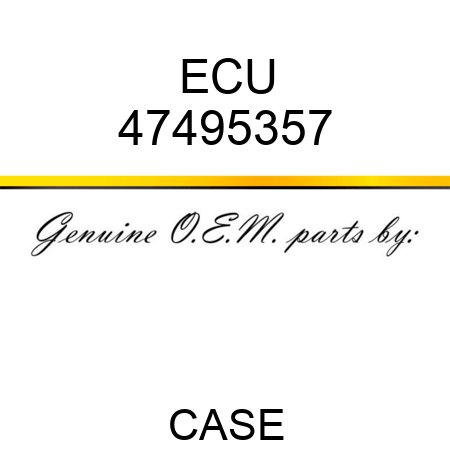 ECU 47495357
