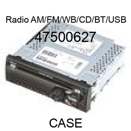 Radio AM/FM/WB/CD/BT/USB 47500627