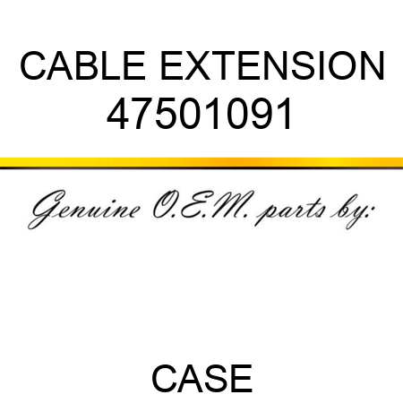 CABLE EXTENSION 47501091