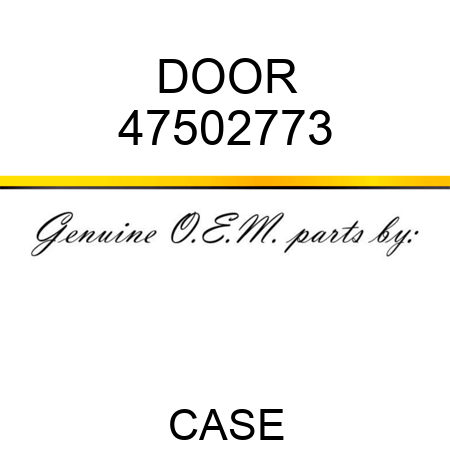 DOOR 47502773