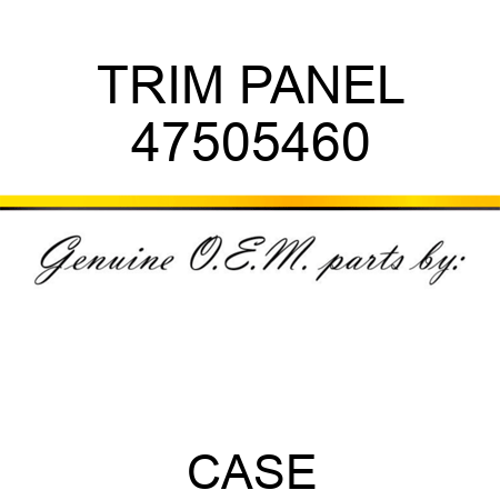 TRIM PANEL 47505460