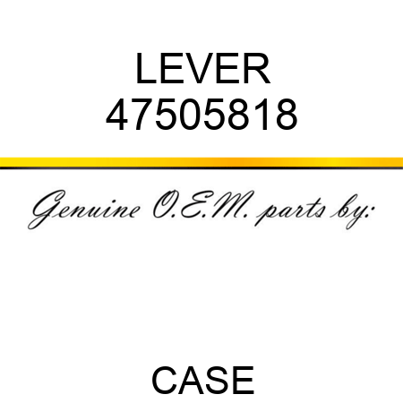 LEVER 47505818