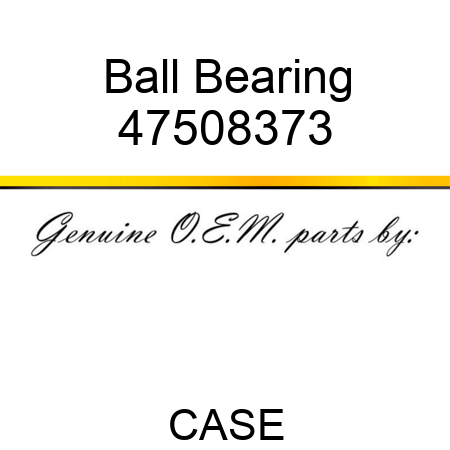Ball Bearing 47508373