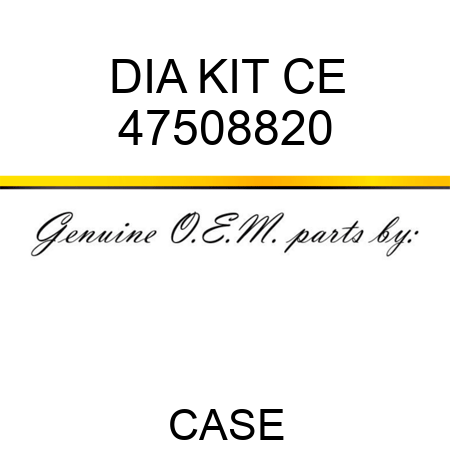DIA KIT CE 47508820