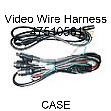 Video Wire Harness 47510561
