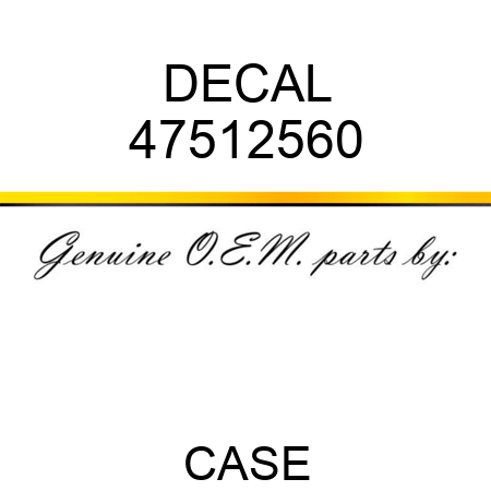 DECAL 47512560