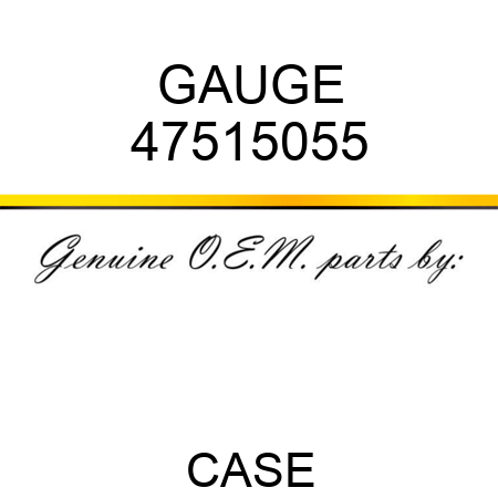 GAUGE 47515055