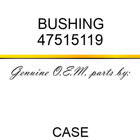 BUSHING 47515119