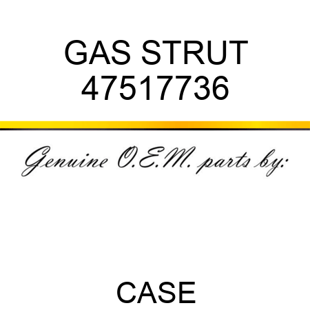 GAS STRUT 47517736
