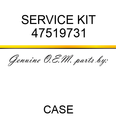 SERVICE KIT 47519731