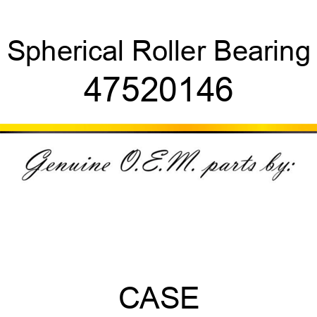 Spherical Roller Bearing 47520146