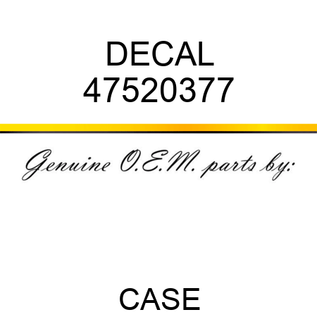 DECAL 47520377