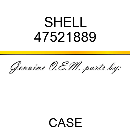 SHELL 47521889