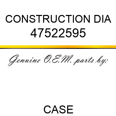 CONSTRUCTION DIA 47522595