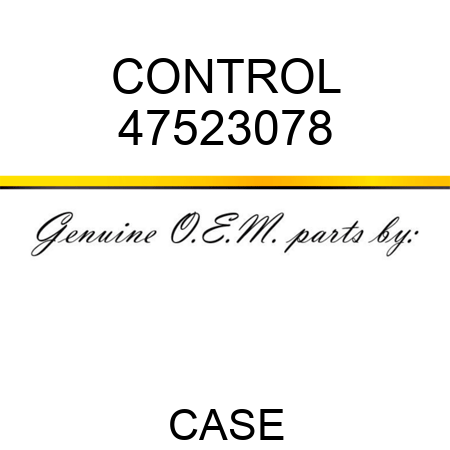 CONTROL 47523078