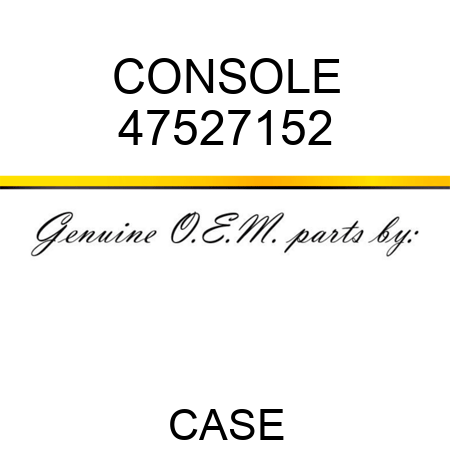CONSOLE 47527152