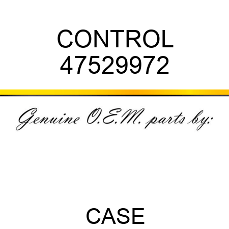 CONTROL 47529972