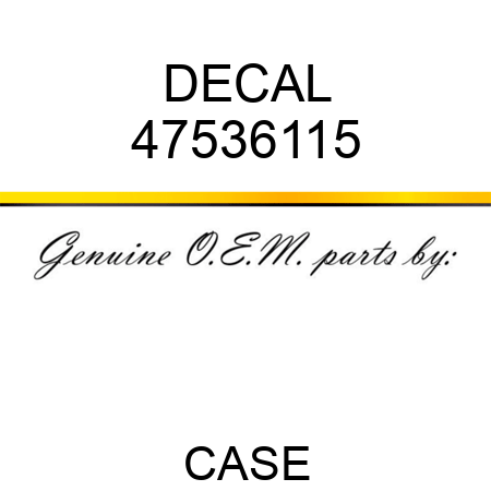 DECAL 47536115