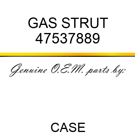 GAS STRUT 47537889