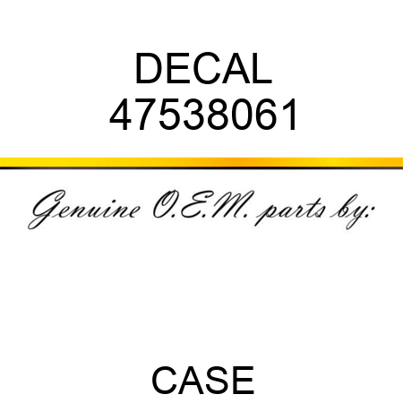 DECAL 47538061