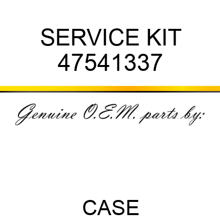 SERVICE KIT 47541337