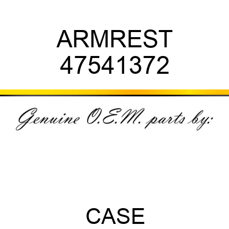 ARMREST 47541372