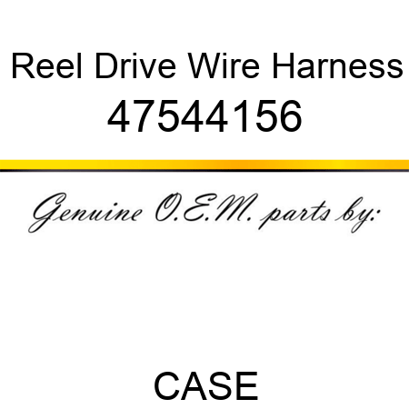 Reel Drive Wire Harness 47544156