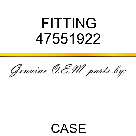FITTING 47551922