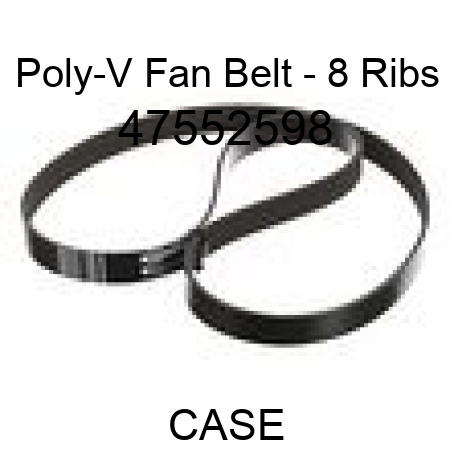 Poly-V Fan Belt - 8 Ribs 47552598