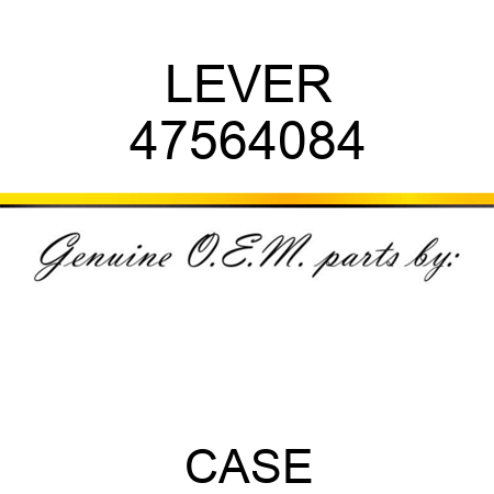 LEVER 47564084