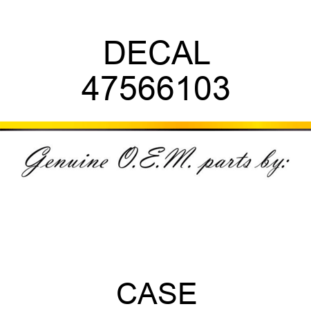 DECAL 47566103