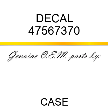 DECAL 47567370