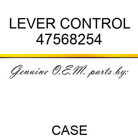 LEVER, CONTROL 47568254