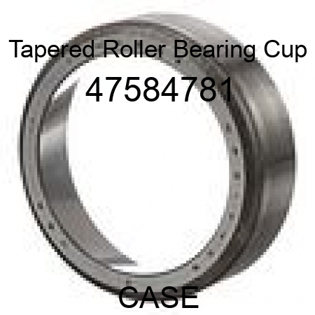 Tapered Roller Bearing Cup 47584781