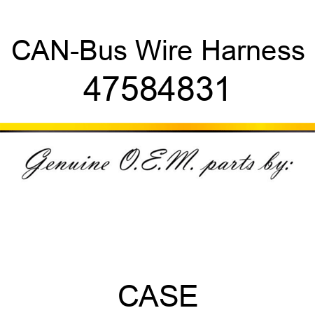 CAN-Bus Wire Harness 47584831