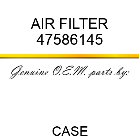 AIR FILTER 47586145