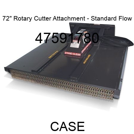 72" Rotary Cutter Attachment - Standard Flow 47591780