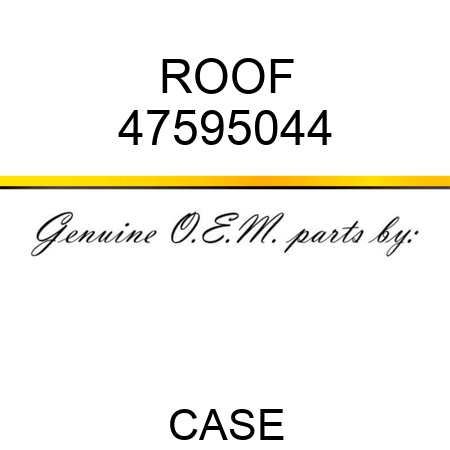 ROOF 47595044