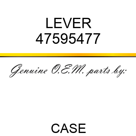 LEVER 47595477