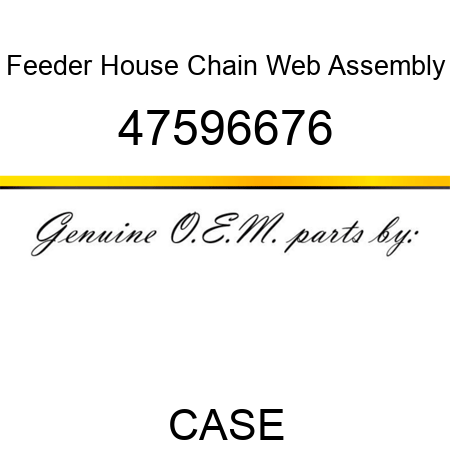 Feeder House Chain Web Assembly 47596676