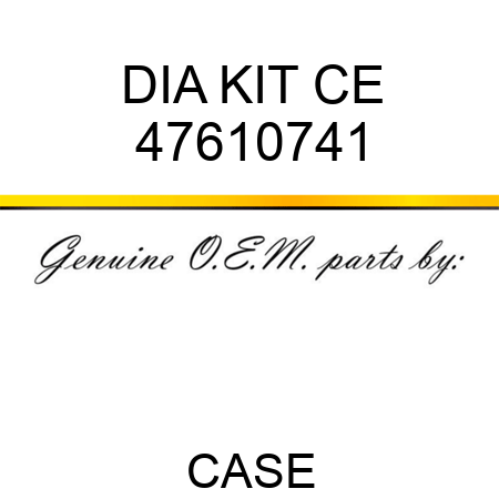 DIA KIT CE 47610741
