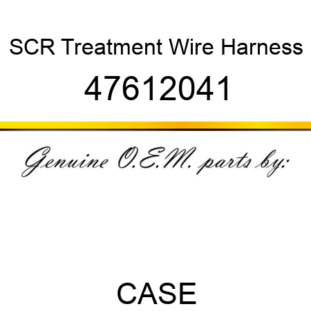 SCR Treatment Wire Harness 47612041
