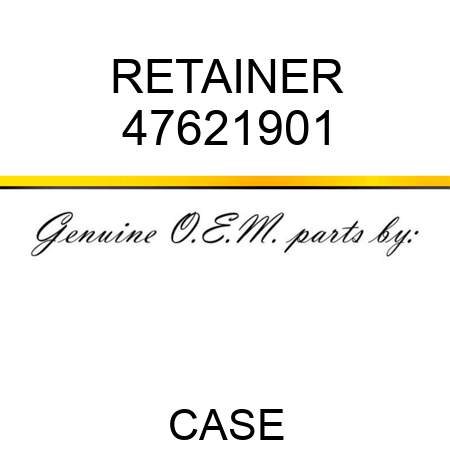 RETAINER 47621901