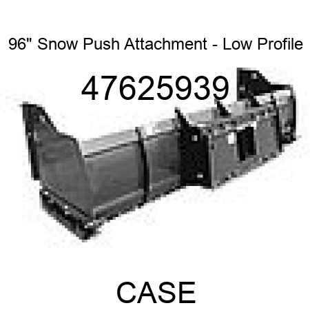 96" Snow Push Attachment - Low Profile 47625939