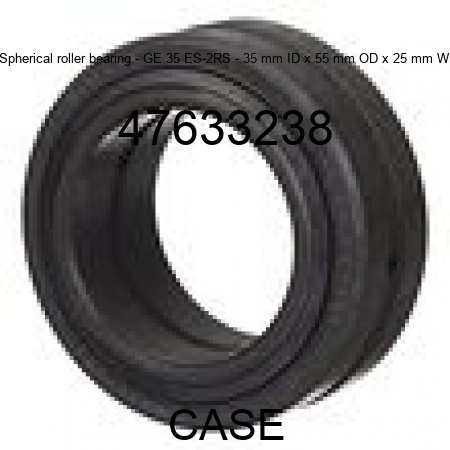 Spherical roller bearing - GE 35 ES-2RS - 35 mm ID x 55 mm OD x 25 mm W 47633238