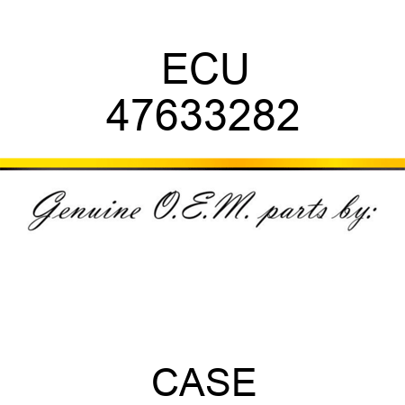 ECU 47633282