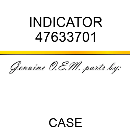 INDICATOR 47633701