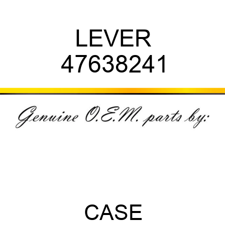 LEVER 47638241