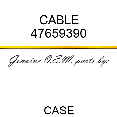 CABLE 47659390